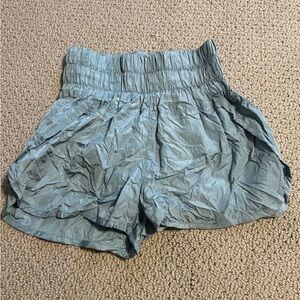 Free people XS flowy shorts seafoam blue